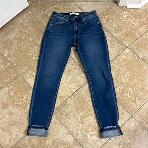 KanCan Roll Hem Skinny Jeans